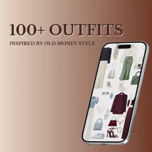 100+ Old Money Outfits | Capsule Wardrobe Guide for Elegant Women | Preppy Style Ideas PDF